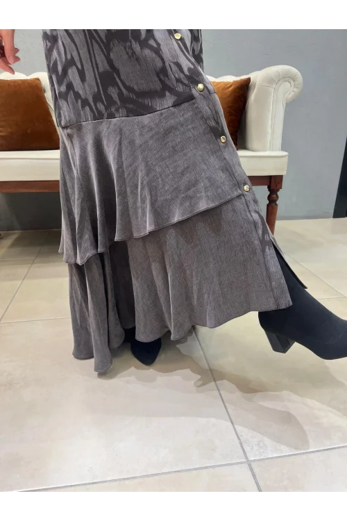 Otto İpek Kupra Elbise