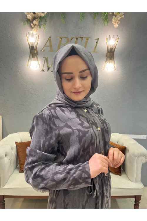 Otto İpek Kupra Elbise