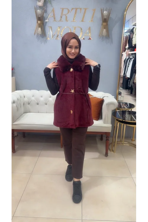 vatkateks kürk yelek