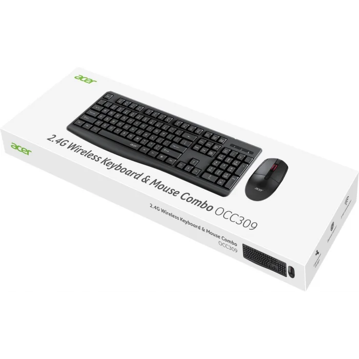 ACER OCC309 BK Kablosuz Klavye+ Mouse set