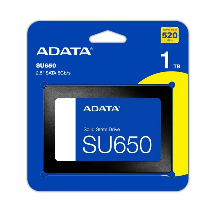 Adata 1TB 2.5 SU650 520-450MB-s ASU650SS-1TT-R Ssd Harddisk