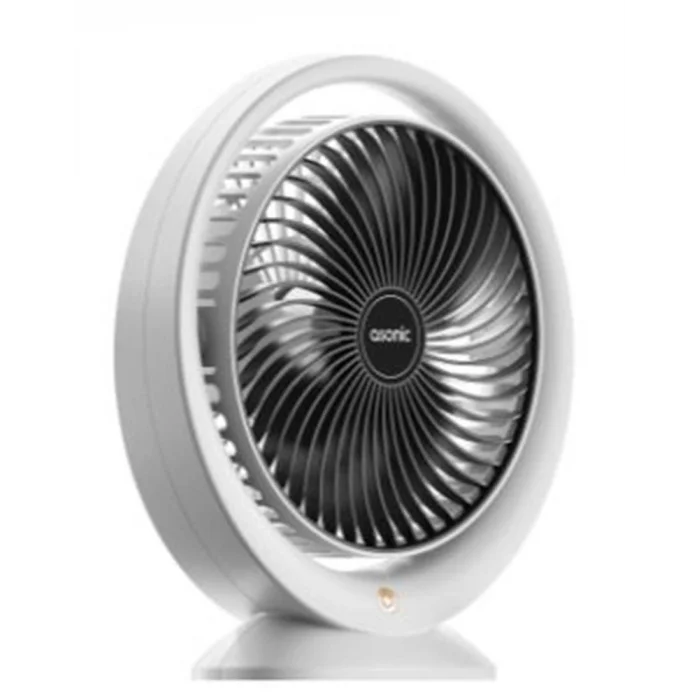Asonic AFN25 Beyaz-Siyah Type-C Masaüstü Usb Fan
