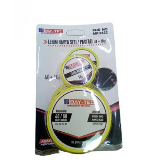 Bay-tec Lehim Havya Seti Pastalı 40+10 Gr Mk-0422