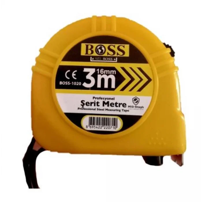 Boss Şerit Metre 16mm 3 metre