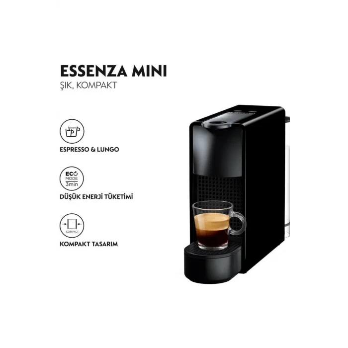 Nespresso C30 Essenza Mini Kahve Makinesi,Siyah