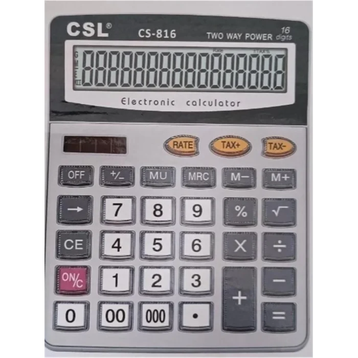 CSL CS-816 16 Hane Masa Tipi Hesap Makinesi