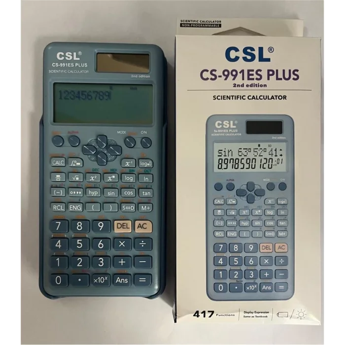 CSL CS-991ES PLUS-BLUE Mavi Fonksiyonel Hesap Makinesi