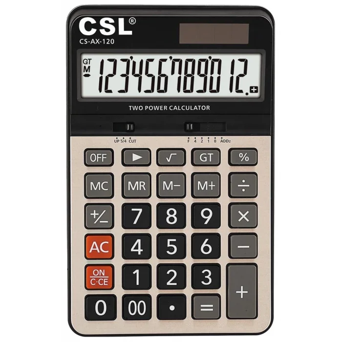 CSL CS-AX-120 12 Hane Masa Tipi Hesap Makinesi