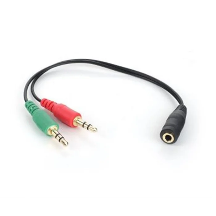 Dark DK-CB-AUC02 2x3.5mm Stereo Erkek - 3.5mm Stereo Dişi Y Kablo