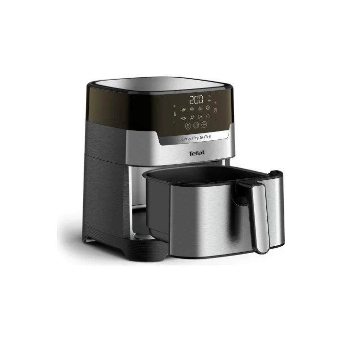 Tefal Easy Fry Grill Deluxe EY505D15 4.2 lt Izgaralı Yağsız Fritöz