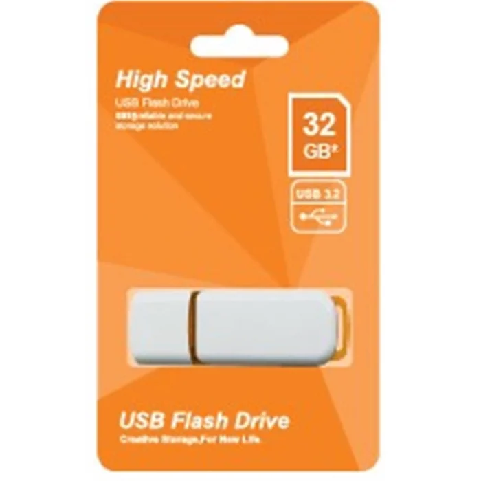 Elba 64GB Plastik Beyaz-Turuncu 3.2 USB Flash Bellek