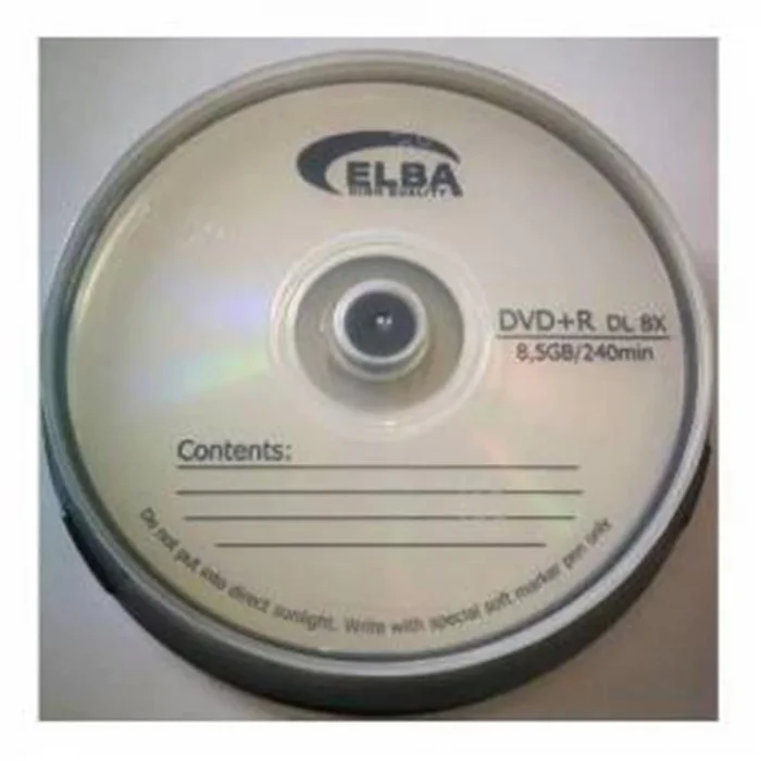 Elba DVD+R 8.5GB DL 240MIN 8X 10 luCakebox