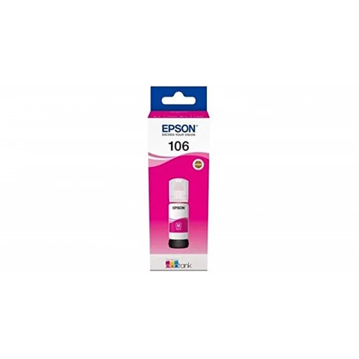Epson 106 Magenta Kırmızı Şişe Mürekkep T00R340 L7160-7180