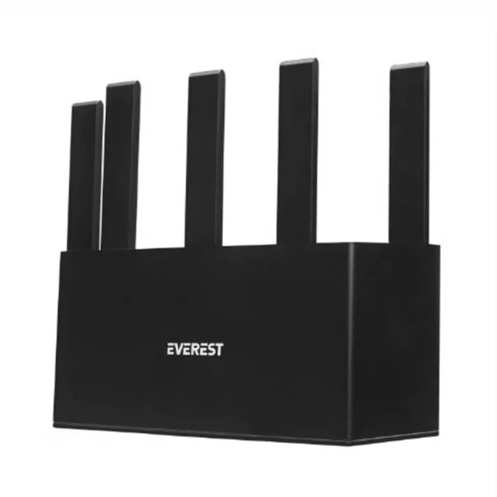 Everest EWR-X3000-V1 AX3000Mbps DualBand 5-6dBi Anten WISP+AP+Repeater Destekli Kablosuz Wifi Router