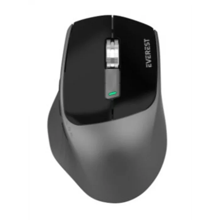Everest SM-BT24 Usb Metalik Siyah 2in1 Bluetooth ve 2.4GHz Kablosuz Mouse