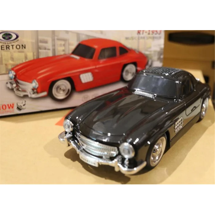 EVERTON RT-1953 Siyah Arabalı Bluetooth Fm-Usb-Tf-Aux Şarjlı Nostaljik Radyo