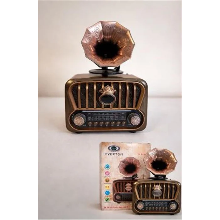 Everton RT-605 Şarjlı, Nostaljik Radyo( Bluetooth-USB-SD-FM)