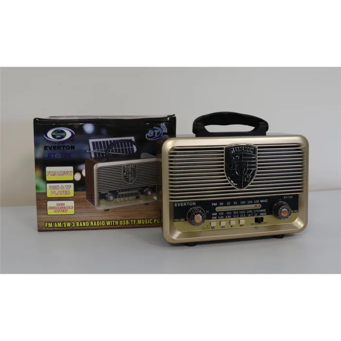 Everton RT-720 Bluetooth-USB-SD-FM Nostaljik Radyo