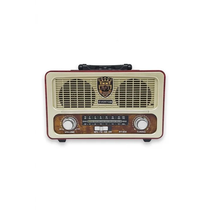 Everton RT-760 Bluetooth-USB-SD-AUX-TF Nostaljik Radyo