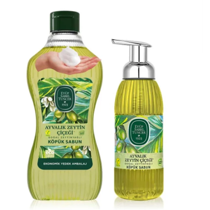 Eyüp Sabri Tuncer 1,5 lt+500 ml Ayvalık Zeytin Çiçeği Köpük Sabun