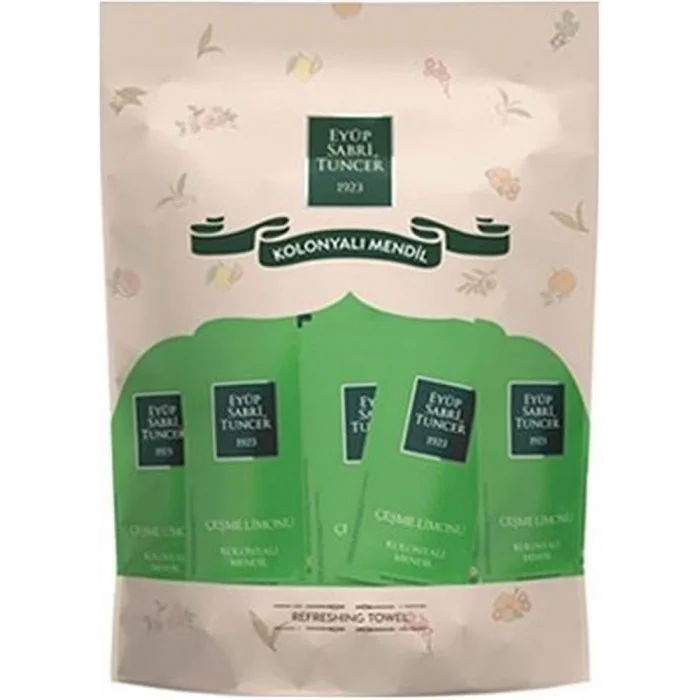Eyüp Sabri Tuncer Çeşme Limonu Kolonyalı Mendil 150li Paket