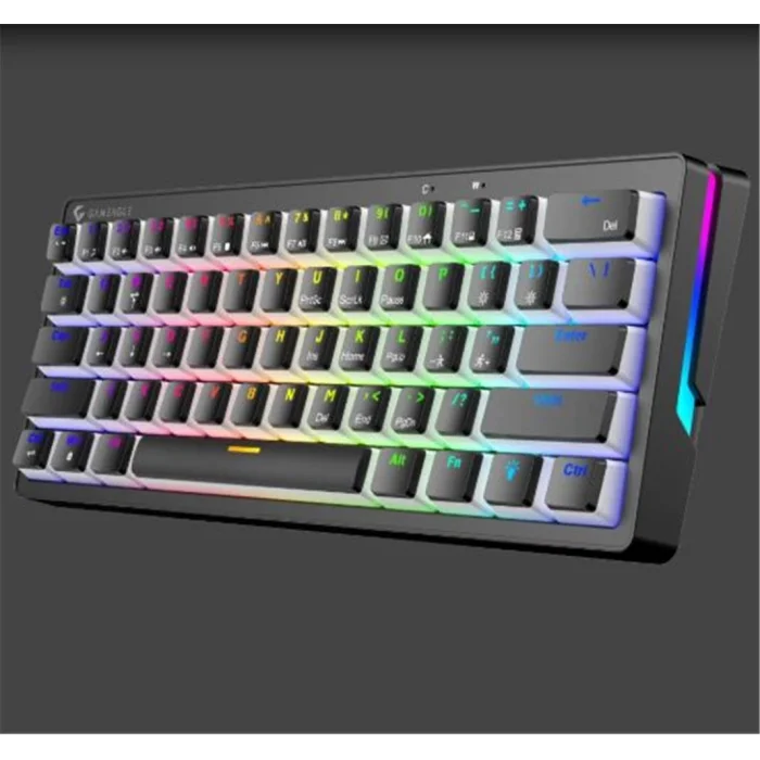 Gameagle GE2014 Poseıdon RGB Kablolu Us Layout Mekanik Siyah Oyuncu Klavyesi