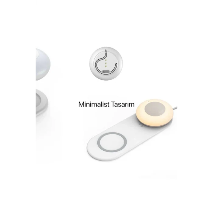 Robor Gece Lambası Ve Kablosuz Şarj Wireless Charging Night Light