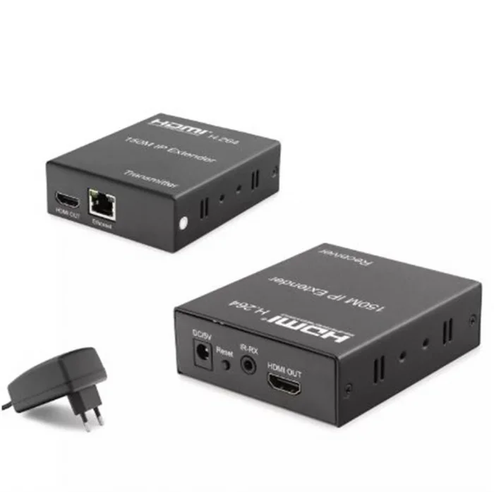 Hadron Hdx1301 150M HDMI 1.3 Extender 1080P  8.1 Mbps Siyah