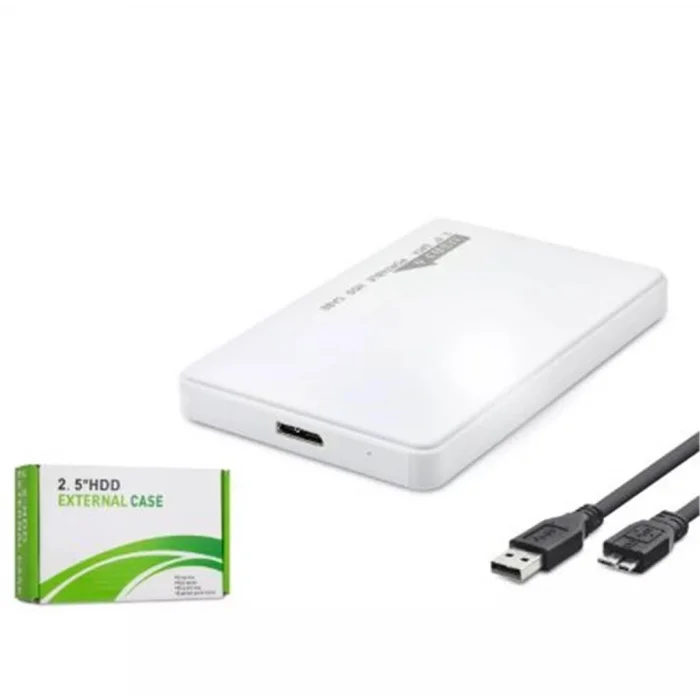 HADRON HDX1752S 2.5 SATA HDD-SSD Harici Disk Kutusu USB 3.0 Micro-B - Siyah