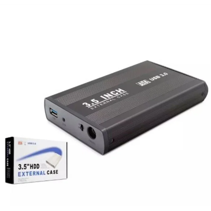 HADRON HDX1756 3.5 HDD KUTU USB3.0 METAL SATA SİYAH