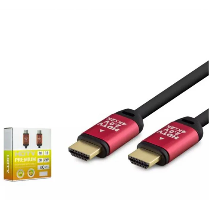 HADRON HDX2035 HDMI (M) TO HDMI (M) KABLO PVC 4K 10M SİYAH