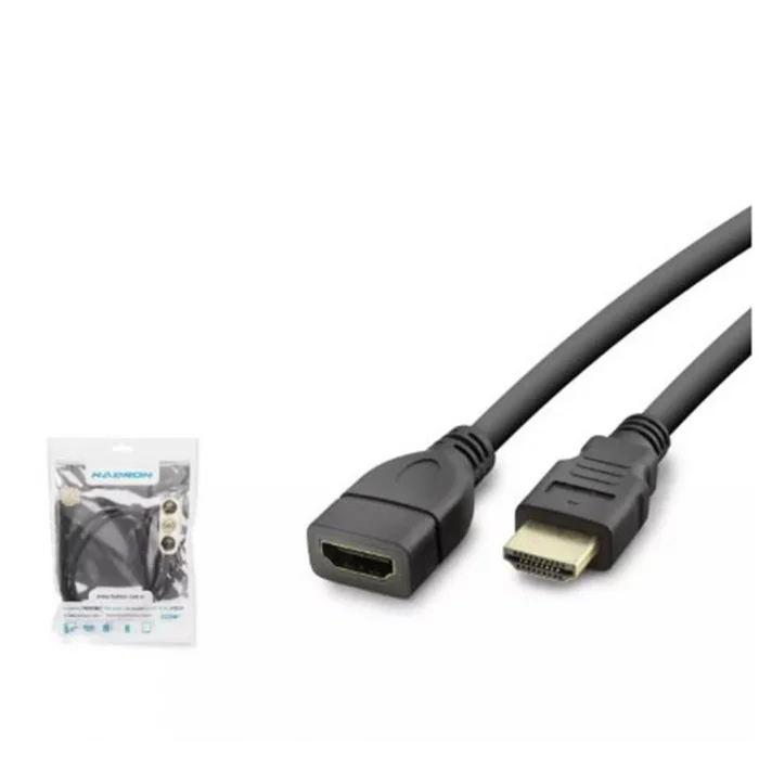 Hadron Hdx2043 1m Hdmi To Hdmi F Kablo Pvc  Siyah