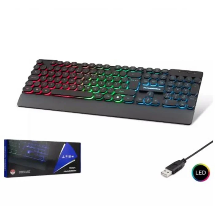 HADRON HDX2604 OYUN KLAVYE LEDLİ KABLOLU Q