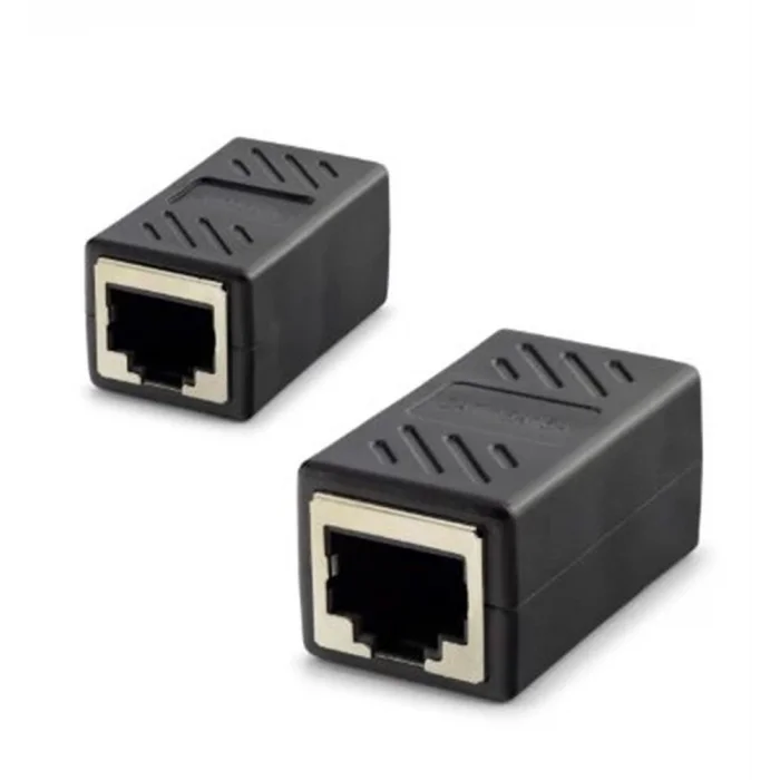 HADRON HDX5066 RJ45 Dişi - Dişi Uzatma Adaptörü - Siyah