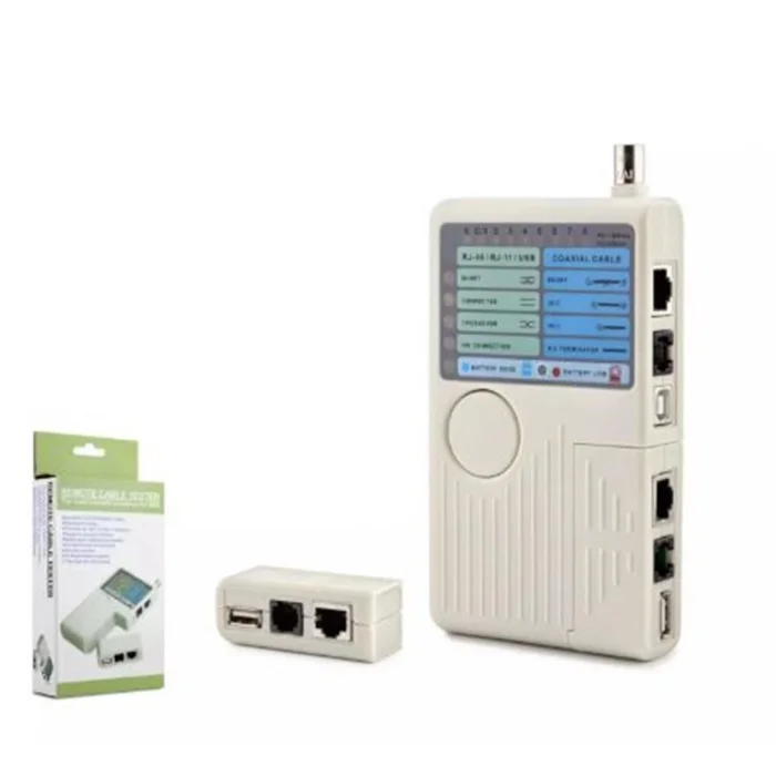 Hadron Hdx6505 Kablo Test Cihazı Rj11 + Rj45 + Bnc + Usb