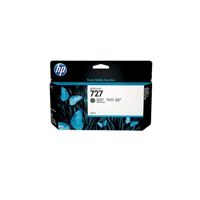 HP 727 Matte Black Mat Siyah 130ML Plotter Kartuşu B3P22A