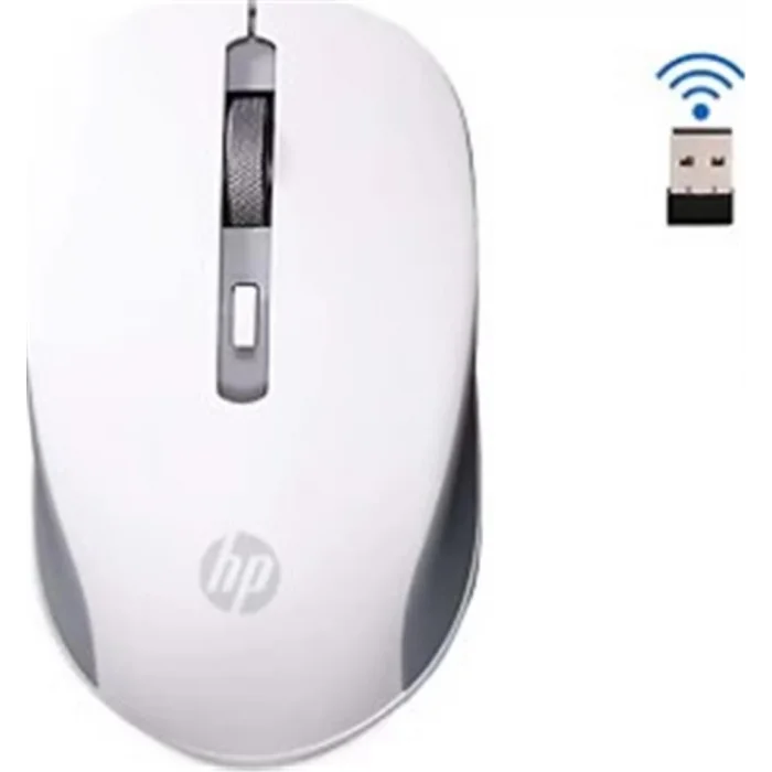 Hp S1000 Plus 1600DPI 2.4GHz WireLess Beyaz Kablosuz Mouse (Pil İçinde)