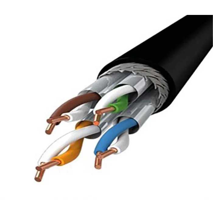 INCA ICAT6-500AG OutDoor S-FTP 23 500MT Siyah Kablo Dış Ortam