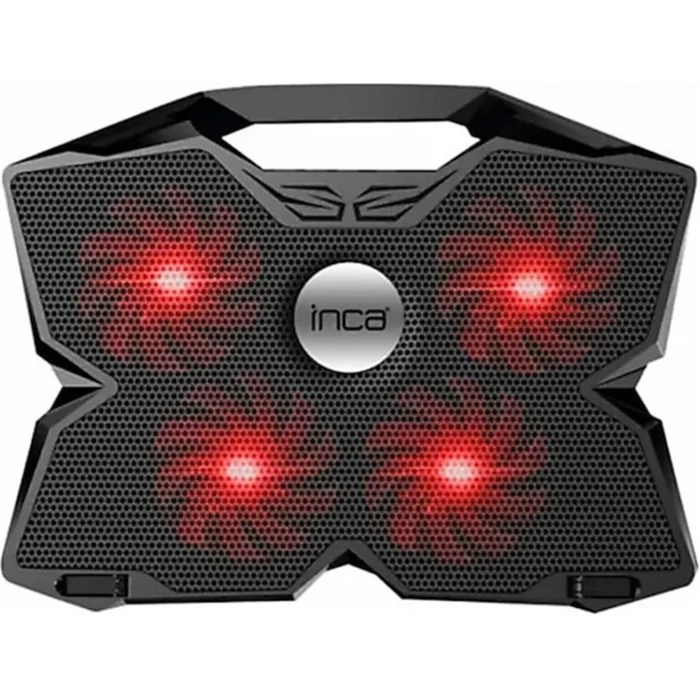 Inca INC-3280 3 Tutacaklı 4 Fanlı Led Işık 11-17 Led Notebook Soğutucu( Fan Hızı Ayarlama Dümesi)
