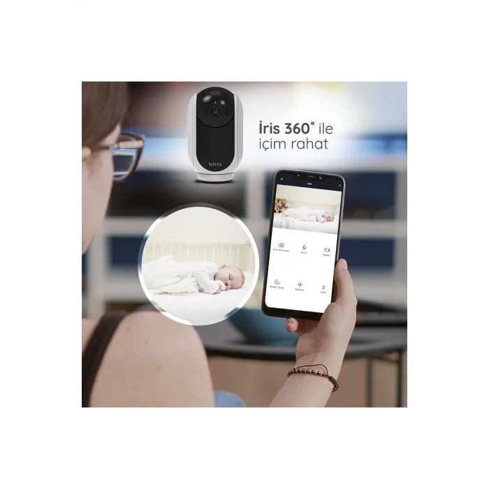 Bilicra Iris 3mp 360° Akıllı Kamera