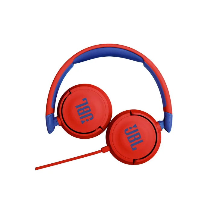 JBL Jr310 Kırmızı Kablolu Kulak Üstü Çocuk Kulaklığı