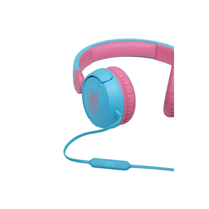 JBL Jr310 Mavi Kablolu Kulak Üstü Çocuk Kulaklığı