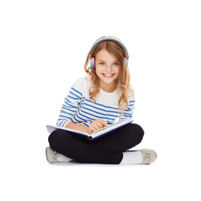 JBL Jr310 Mavi Kablolu Kulak Üstü Çocuk Kulaklığı