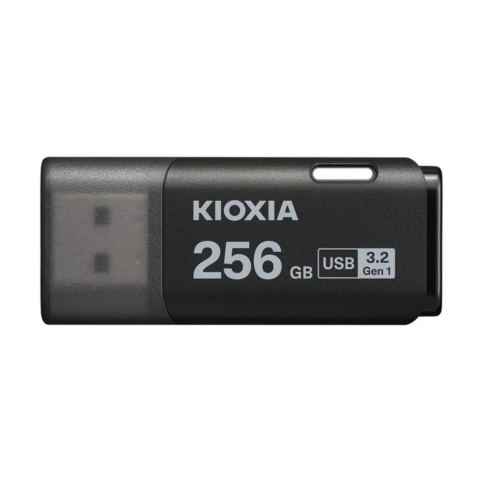 Kioxia 256GB U301 Siyah USB 3.2 Gen 1 Flash Bellek