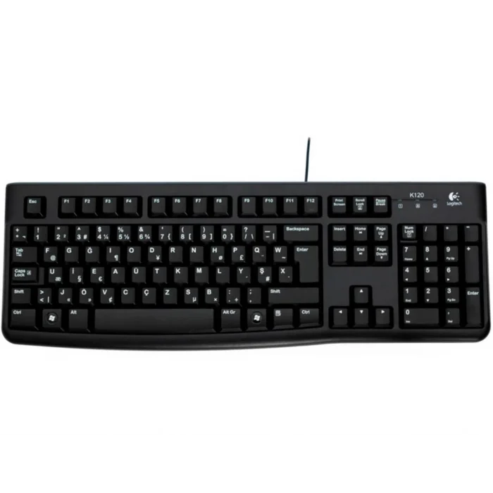 Logitech 920-004163 K120 F Usb Siyah Kablolu Klavye