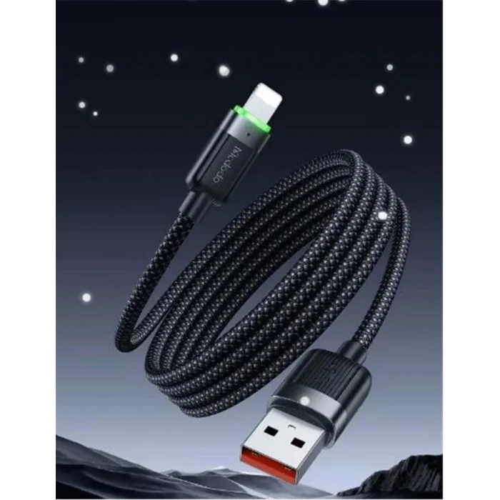 MCDODO CA-6000 USB-A TO LİGHTNİNG 3A MANYETİK SARILABİLİR KABLO 1.2 M