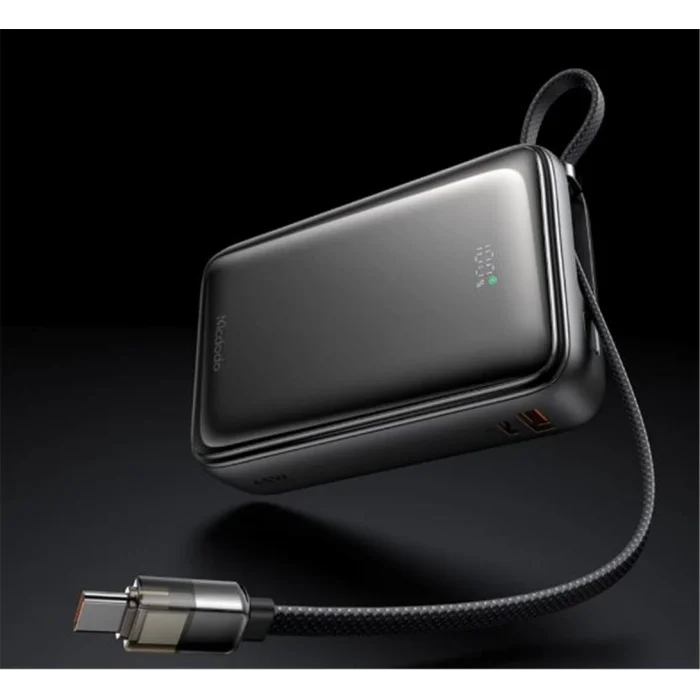 Mcdodo MC-6370 20000mAh 65W Dahili Kablolu Powerbank