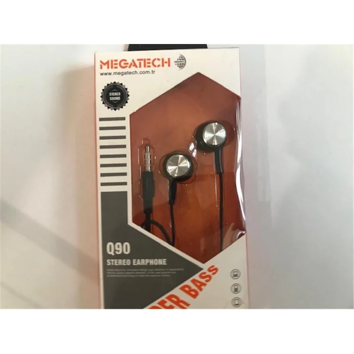 Megatech QG-90 Siyah Mikrofonlu Kulaklık Mıknatıslı