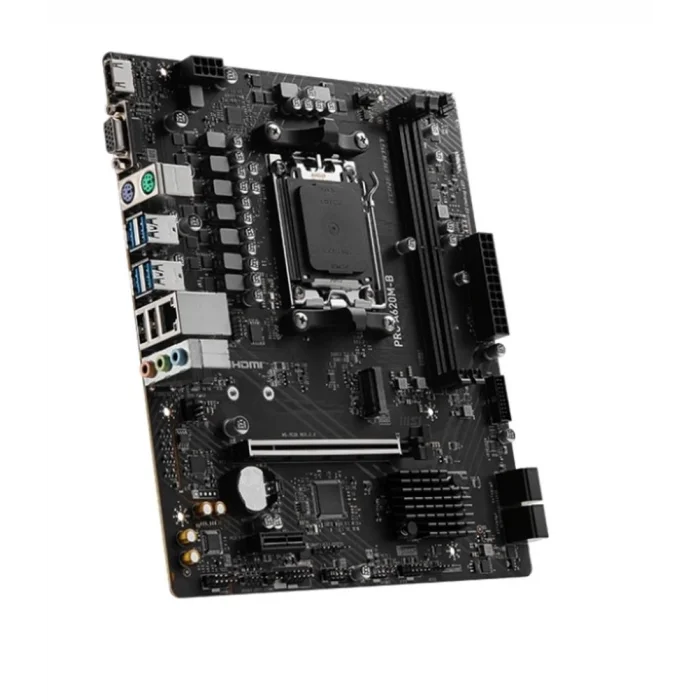Msı Pro A620M-B AMD A620 AM5 Soket DDR5 6800(OC)MHz mATX Anakart