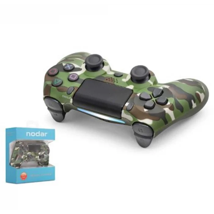 NODAR ND400L PS4 Uyumlu Kablosuz GamePad Oyun Kolu - Yeşil Kamuflaj